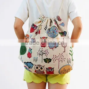 2016 New Fashion Cotton Yarn Jacquard Reusable Shopping Bag thumbnail-5