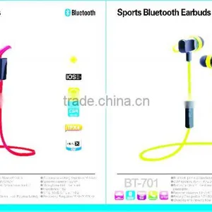 2016 Newest Noise Cancelling Sports Bluetooth Earbuds Colorful Earphone Bluetooth Koppo Mini Wireless Bluetooth Earphone thumbnail-2