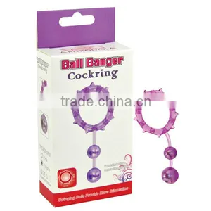 Male Toys Two Balls Sex Penis Ring thumbnail-1
