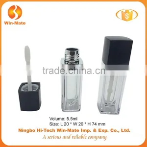 Clear 2015 Square 5.4ml 7.4*2*2cm Factory Supply New Style Lip Gloss Tube thumbnail-1