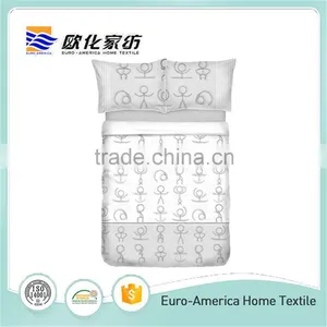 100% Pure Cotton Bed Linens Bed Cover 4pcs Bedding Sets thumbnail-6
