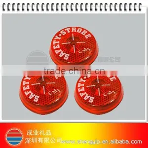 Round Transparent Plastic Badges With Light Effect thumbnail-1