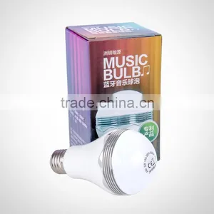 Popular LED Lighting 5w Bluetooth Speaker Bulb E27 LED Lamp New Smart Bulb thumbnail-4