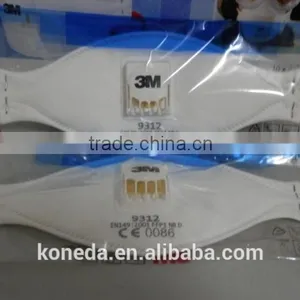 EN149:2001 FFP1 Mask, 3M 9312 Face Mask With Valve, 3M 9312 FFP1 Welding Mask thumbnail-2