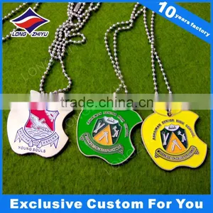 China Factory Supply Metal Stainless Steel Dog Tags With Ball Chain thumbnail-1