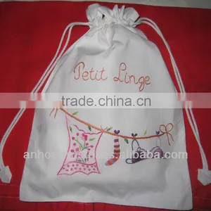 Hand Embroidery Laundry Bag thumbnail-1