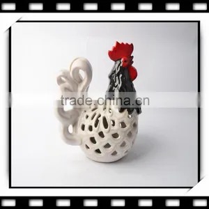Cock Design Ceramic Candle Holder thumbnail-1