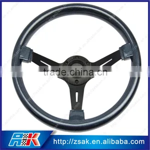 Water Transform ABS Car Steering Wheel Deep Corn Steering Wheel thumbnail-1