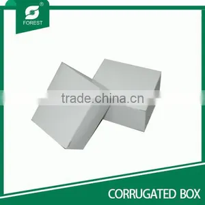 Paperboard Corrugated Box White Cartons for Shipping thumbnail-1