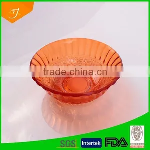 New Glass For 2015 Tableware Novelty Ice Cream Bowls With Flower Design thumbnail-2