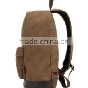 Strong Canvas Backpack With Two Color for Travel / School in China thumbnail-3