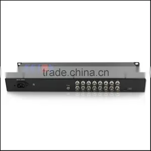 16 Channel Single Mode Fiber FC CCTV Analog to Digital Converter thumbnail-4