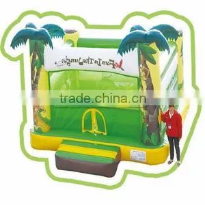 Cheer Amusement Indoor Jungle Theme European Inflatable Trampoline thumbnail-1