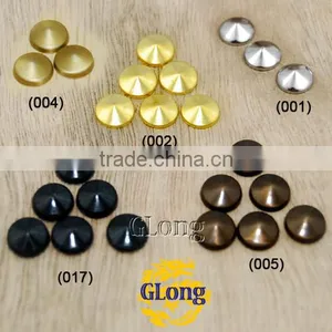 8mm Hot Fix Nailhead Mix Color Cone Aluminum DIY Accessories For Bag Shoe Phone Case Garment #GT102-8Z(Mix-s) thumbnail-1