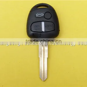 Remote Key Fob 3 Button Remote Key Shell With MIT8 Blade Left Side For Mistubishi Car Key thumbnail-3
