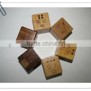 Rubber Wooden Square Cubes thumbnail-1