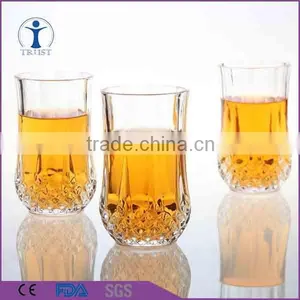 Machine Made Fashional Shape 330ml Whiskey Glass thumbnail-1