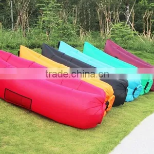 Wholesale Air Mattress Kids Sleeping Bag Bed, 2016 Trending Products Innovative Inflatable Laybag Sofa Quality Choice thumbnail-1