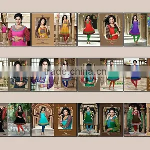 ANARKALI MODEL KURTIS thumbnail-3