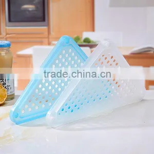 Kitchen Storage Fashion Portable Plastic Drain Rack Store Shelves Storage Box Bowl Cup Shelves Stands Dish Rack thumbnail-3