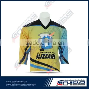 2015 Oem Wholesale Cheap Team Canada Practice Hockey Jerseys Uniform thumbnail-1
