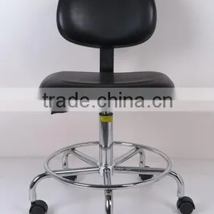 ESD Chair Anti Static Chair Lab Chair PU Leather Chair thumbnail-1