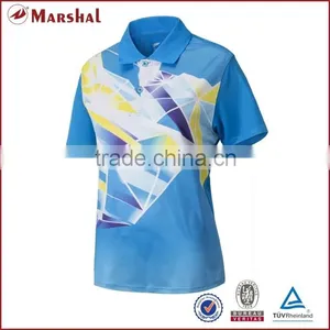 Wholesale Thailand Quality Grade Original Sublimation Badminton Jersey thumbnail-6
