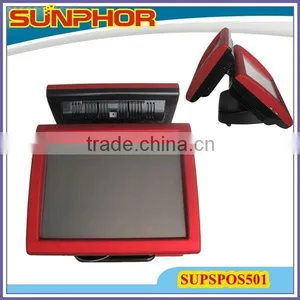 Hot! 15'' Touch POS Terminal With Dual Screens SUP-SPOS501 thumbnail-1