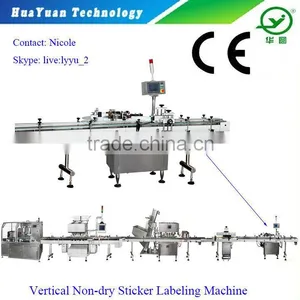 Automatic Vertical Bottle Labeling Machine / Sticking Machine thumbnail-2