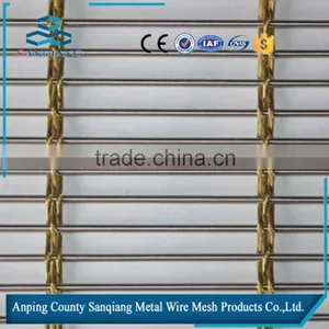 Woven Wire Drapery/Decorative Metal Woven Curtain thumbnail-3