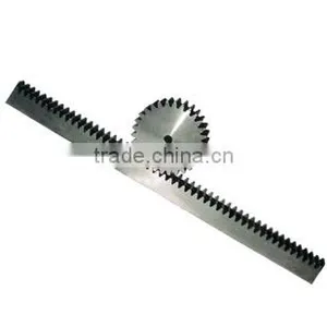 High Precision C45 Steel CNC Gear Rack and Pinion thumbnail-2