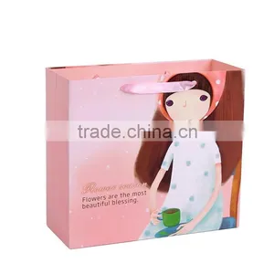 Pretty Girl Paper Bag for Many Colors thumbnail-4