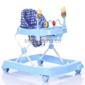 4 or 8 Wheels Animals Style Baby Walker Round With Music and Light thumbnail-5