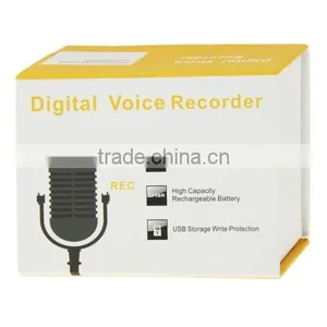 Support MP3 / WAV Mini Professional 8GB LCD Digital Voice Recorder thumbnail-6