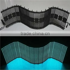 P20 Full Color Outdoor Rgb Transparent Flexible Led Display thumbnail-1
