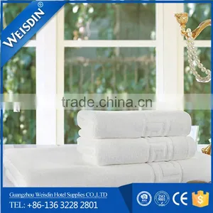 Guangzhou WEISDIN Hot Sale 100% Cotton Solid Terry Jacquard Towel thumbnail-2