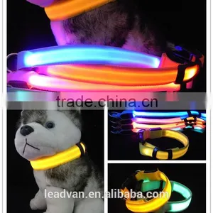 Pet Products 8 Fashion Color 3 Flashing Mode Dog Luminous Collar thumbnail-2