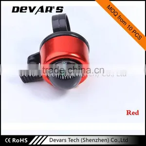 Wholesale Different Colors of Compass Small Bell LED Bicycle Front Light thumbnail-5