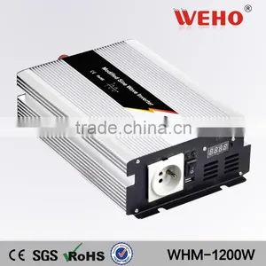 Aluminum Shell 1200w Power Inverter 12v 110v 220v Modified Wave Inverter thumbnail-1