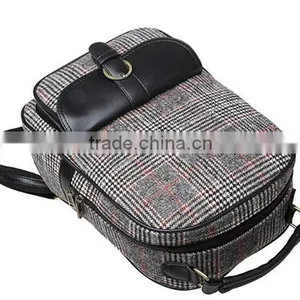 Hot Sale High Quality Coffee Vintage Travel Canvas Backpack thumbnail-4