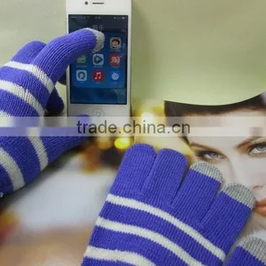 Fashion Warm Winter Soft Touch Screen Gloves For Smartphone Iphone thumbnail-6