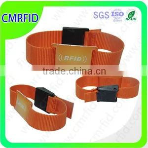 New Style Personal Nfc Custom Woven Nylon Wristband for Events thumbnail-1