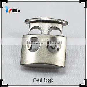 Zinc Alloy Elastic Toggle Button for Clothes thumbnail-1