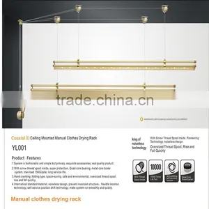 Eco-Friendly Manual Clothes Drying Rack Hanger thumbnail-2