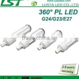 PL Lamp 360 Degree AC85-265V 6W 9W 11W 13W G24 4 Pin LED G23 G24 E27 Base SMD 2835 G24q-3 LED G23 LED Light thumbnail-1