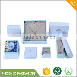 Custom Logo Printed Paper Jewelry Gift Box , Ring Box, Necklace Box thumbnail-3