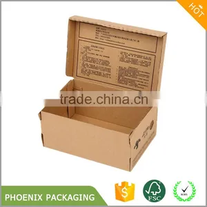 Custom Printed Shoe Box Wholesale, Shoe Box Craft Paper Packaging thumbnail-3