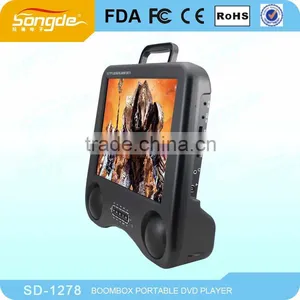Good Quality Wide Screen Boombox DVD Player With USB Port thumbnail-4