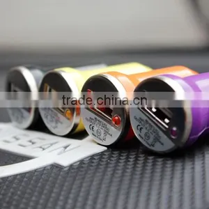 Hot Sale!Cheapest Promotional Traveling Colorful Bullet Mini Car Charger thumbnail-3