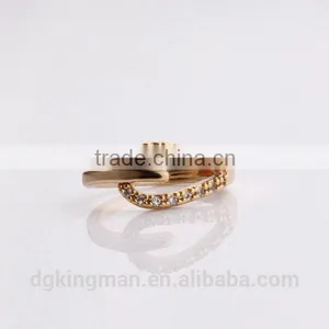 Kingman Fashionable New Design Fashion Metal Crown Rings thumbnail-1